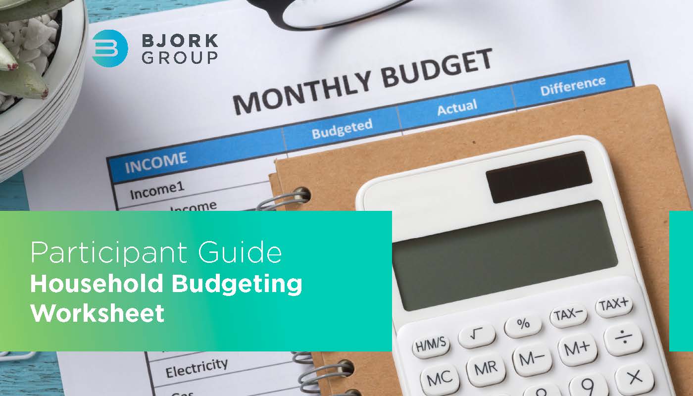 Headline Image - Household Budgeting Worksheet